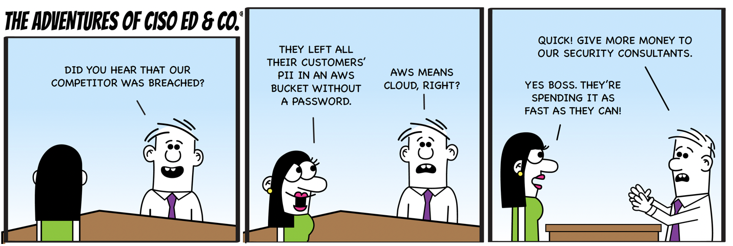 Adventures of CISO Ed & Co, Competitor Breach