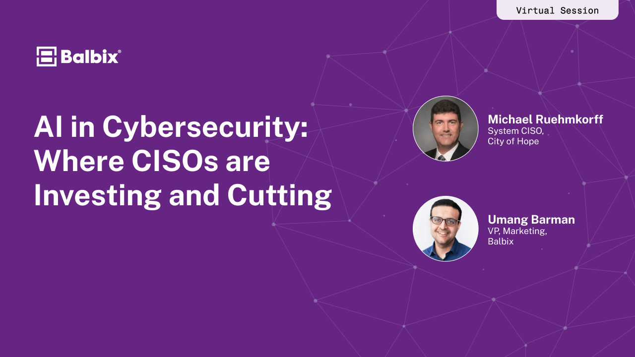 AI in Cybersecurity: Where CISOs are Investing and Cutting
