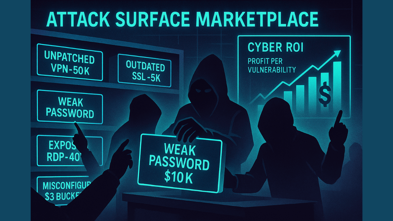 Monetizing Your Attack Surface What Would It Cost Them vs. What It Costs You